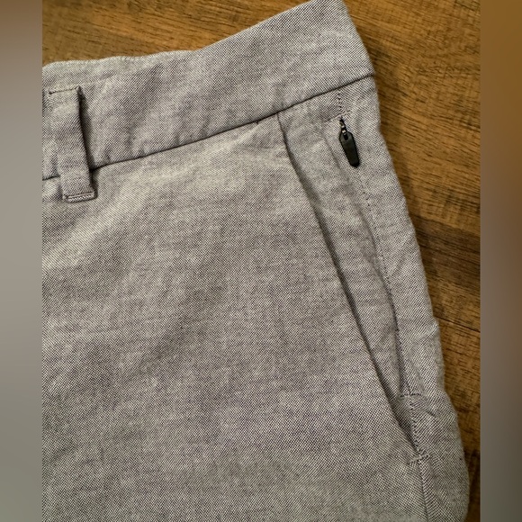 Lululemon Men’s Commission Short Relaxed Qwick Oxford 11" inseam Black/White 32 - Picture 6 of 13